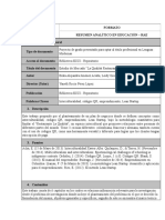 Ficha RAE 2 de Un Trabajo de Investigación