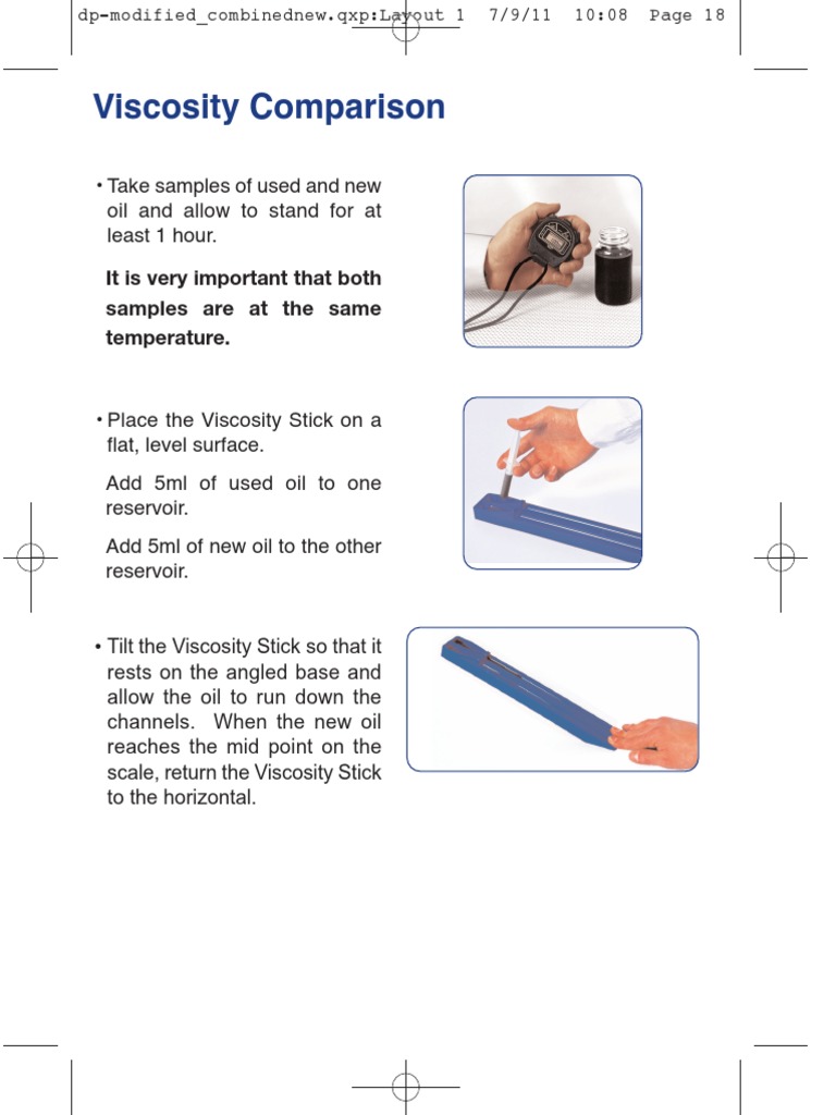 Oil Viscosity Comparison Guide | PDF | Technology & Engineering