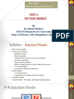 PN Junction Diode - Jinesh Mathew