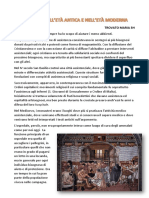 L'assistenza Nell'età Antica e Nell'età Moderna