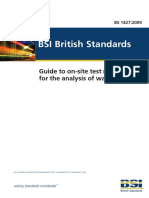 BS 1427 - Guide To On-Site Test Methods For The Analysis of Waters (2009)