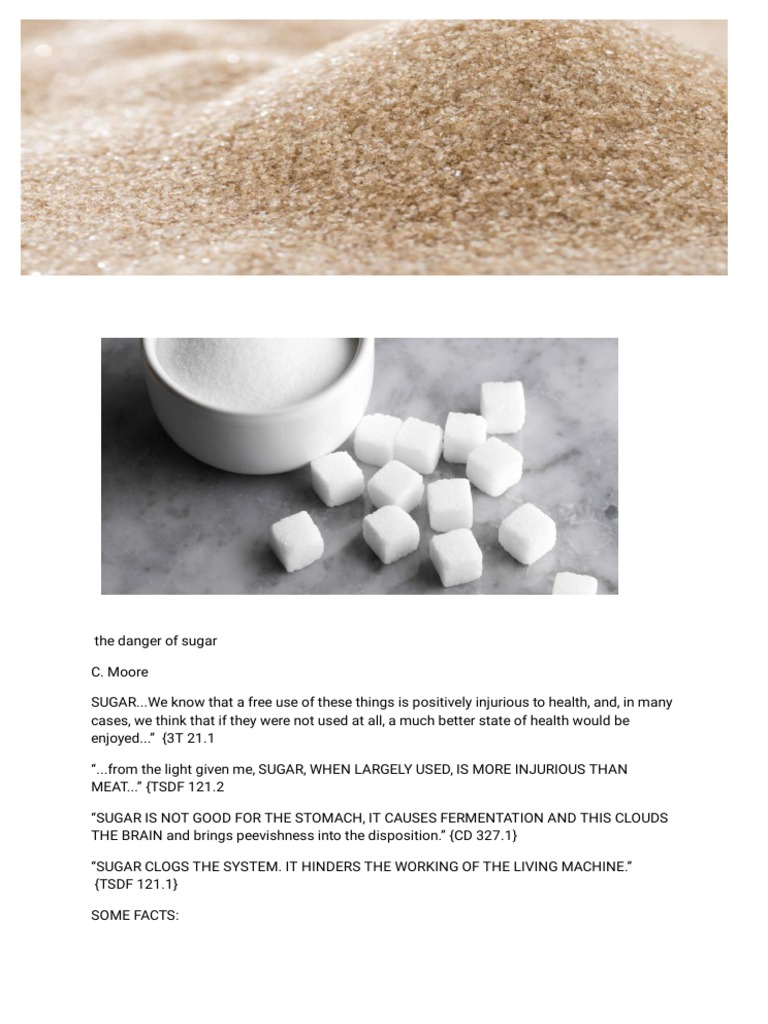 PDF | Brown Sugar | Sucrose