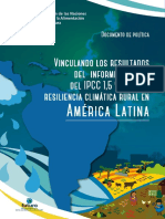 ARC Vinculando Resultados IPCC A Resiliencia en America Latina
