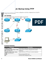 Backup Using TFTP