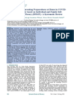 Management of Parenting Preparedness at Home in COVID-2019 Pandemic Based On Individual and Family Self - Management Theory (IFSMT) : A Systematic Review