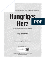 Hungriges Herz - Piano