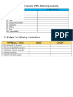 DR and CR Exercise