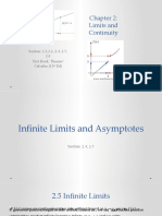 Limits and Continuity: Section: 2.1,2.2, 2.4, 2.5, 2.6 Text Book: Thomas' Calculus (11 Ed)