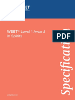 WSET® Level 1 Award: in Spirits