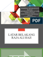 M5; Sejarah Ali Haji