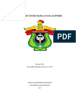 Analisis Harga Pada Koperasi