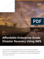 Affordable Enterprise-Grade Disaster Recovery Using AWS