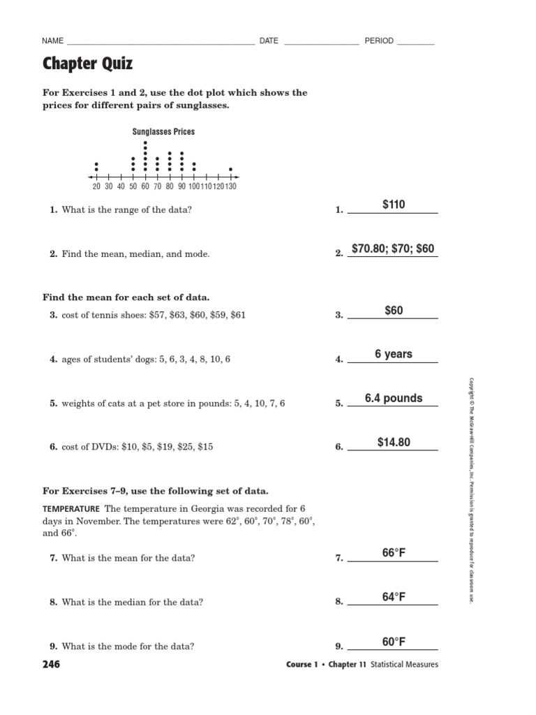 Answer Key CH 11 Mid-Chapter Quiz | PDF | Home & Garden | Science ...