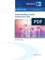 BSRIA Unsterstand Acoustic Performance Data