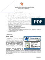 Guía de aprendizaje sobre clasificación y diligenciamiento de documentos comerciales y títulos valores