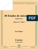 Czerny Etude No 4 Opus 849