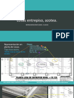 Losas Entrepiso, Azotea. PORTICADOS