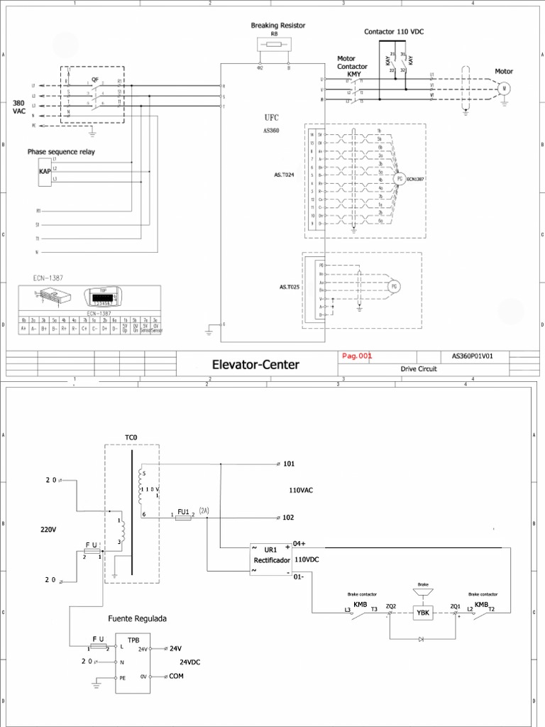 Safety and Control Circuits for an Elevator Inspection System | PDF
