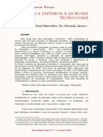 O Ensino A Distância e As Novas Tecnologias