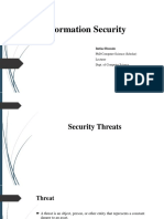 Information Security Threats and Protections