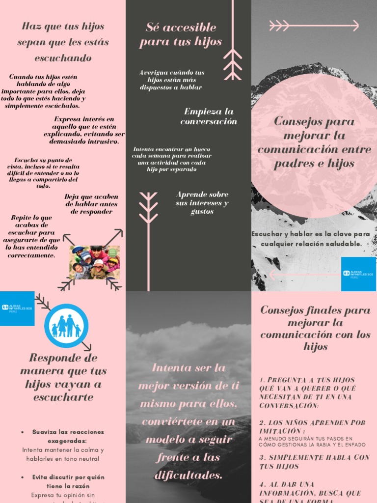 Consejos para comunicarte con tus hijos | PDF | Salud y bienestar