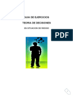 Guia - Teoria de Ejercicio de Decisiones en Situacion Riesgo