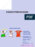 Kaidah Pencacahan, Permutasi Dan Kombinasi