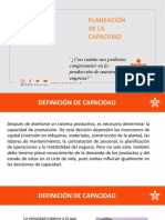 Capacidad Productiva