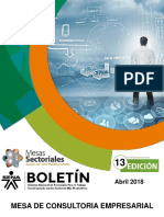 BOLETIN  CONSULTORIA EMPRESARIAL - EDICION 13 Abril 20  2018 (1)