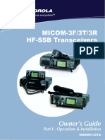 MICOM-3F/3T/3R HF-SSB Transceivers: Owner's Guide