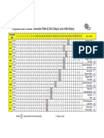 Gregorian-Lunar Calendar Conversion Table of 2020 (Geng-Zi Year of The Mouse)