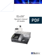 Operator's Manual All Models: Microplate Strip Washer