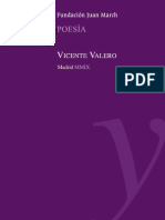 VALERO v - Poetica Y Poesia