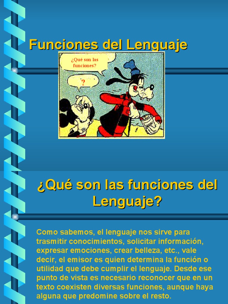 Funciones Del Lenguaje 7° | PDF | Artes del Lenguaje y Comunicación