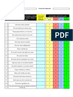 Evaluación autoinforme síntomas depresión