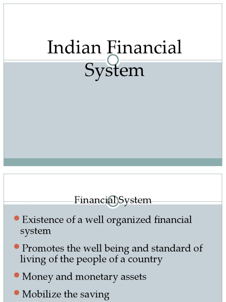 FINANCIAL SERVICES PPT