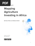 Mapping Agriculture Investing in Africa: by Owens Otieno and Adedana Ashebir