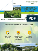 Fincas en Nicaragua - Se Vende Finca Agricola en Masatepe, Masaya (CD - VFP-48)