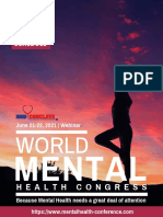 Tentative Program: World Mental Health Congress