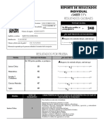 Reporte Saber 11 resultados individual