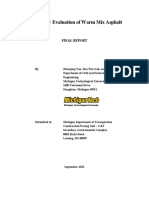 (14) Laboratory Evaluation of Warm Mix Asphalt