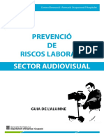 GUIA PREVENCIÓ RISCOS LABORALS - Sector Audiovisual