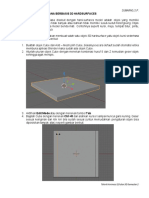 Membuat Objek 3D Hardsurface Kursi