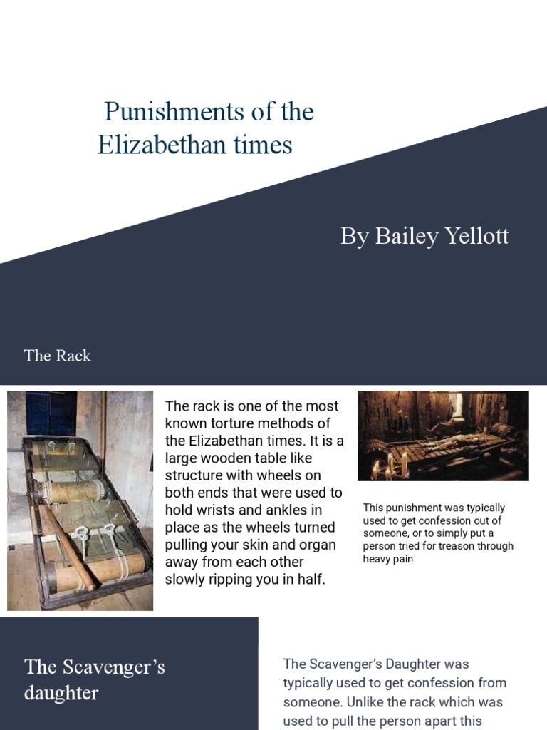 Elizabethan Tortures Romea and Juliet Powerpoint PDF Interrogation