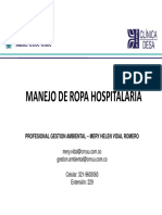 Manejo de Ropa Hospitalaria