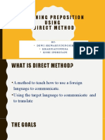 Teaching Preposition Using Direct Method - Dewi-Khaefiatunnisa-Kori