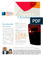 Liberty Christian Center's March Newsletter