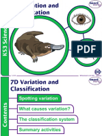 Variation and Classification 2