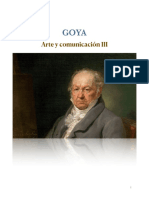 Arte y comunicación Goya
