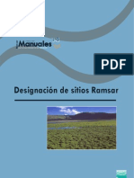 Designación sitios Ramsar 2007